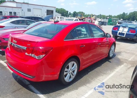 2015 Chevrolet Cruze Ltz из США, поврежденный, VIN 1G1PG5SBXF7130415